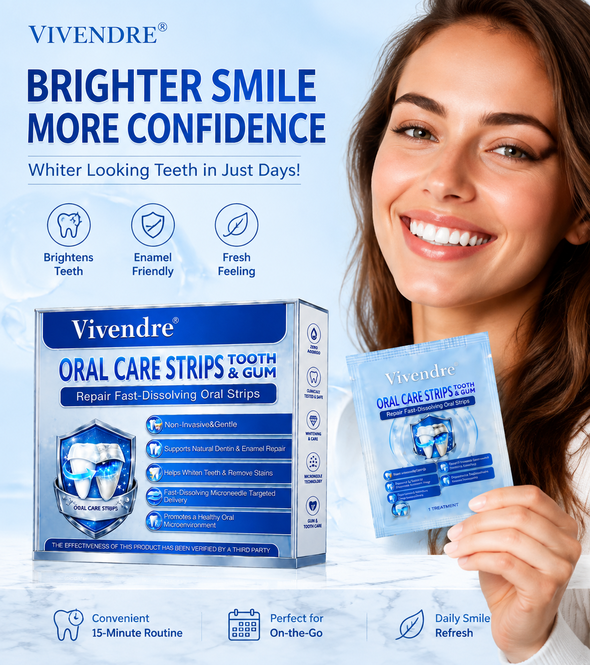 🦷Glow Up Your Grin✨ Vivendre® Professional Tooth Patch