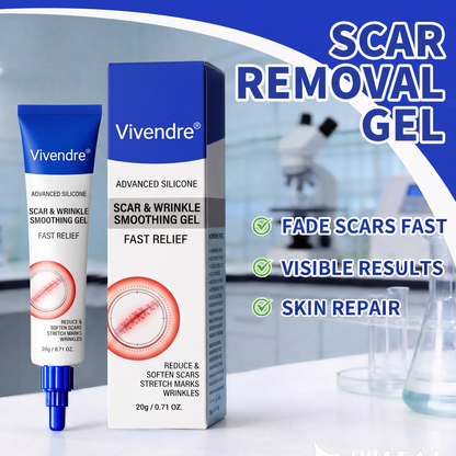 Buy 1 Get 1 Free 🔥 Advanced Silicone Scar & Wrinkle Smoothing Gel