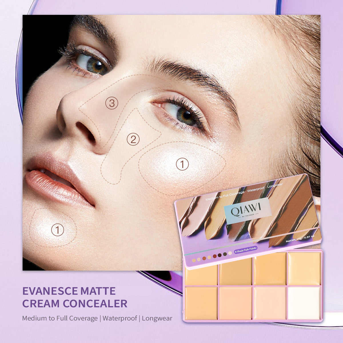 ✨Christmas Sale Happening Now:60 OFF✨Instant Flawless Coverage Concealer — One-Tap Smoothing for Picture-Perfect Skin