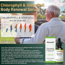 Alisanda® 𝖢𝗁𝗅𝗈𝗋𝗈𝗉𝗁𝗒𝗅𝗅 & 𝑆𝑡𝑒𝑚 𝐶𝑒𝑙𝑙 𝖻𝗈𝖽𝗒 𝗋𝖾𝗇𝖾𝗐𝖺𝗅 𝗌𝖾𝗋𝗎𝗆（𝐿𝑖𝑓𝑡 & 𝐹𝑖𝑟𝑚 𝑆𝑎𝑔𝑔𝑖𝑛𝑔 𝑆𝑘𝑖𝑛 & 𝑅𝑒𝑑𝑢𝑐𝑒 𝑊𝑟𝑖𝑛𝑘𝑙𝑒 𝐹𝑜𝑟𝑚𝑎𝑡𝑖𝑜𝑛