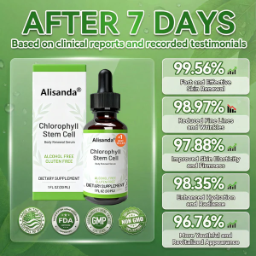 Alisanda® 𝖢𝗁𝗅𝗈𝗋𝗈𝗉𝗁𝗒𝗅𝗅 & 𝑆𝑡𝑒𝑚 𝐶𝑒𝑙𝑙 𝖻𝗈𝖽𝗒 𝗋𝖾𝗇𝖾𝗐𝖺𝗅 𝗌𝖾𝗋𝗎𝗆（𝐿𝑖𝑓𝑡 & 𝐹𝑖𝑟𝑚 𝑆𝑎𝑔𝑔𝑖𝑛𝑔 𝑆𝑘𝑖𝑛 & 𝑅𝑒𝑑𝑢𝑐𝑒 𝑊𝑟𝑖𝑛𝑘𝑙𝑒 𝐹𝑜𝑟𝑚𝑎𝑡𝑖𝑜𝑛